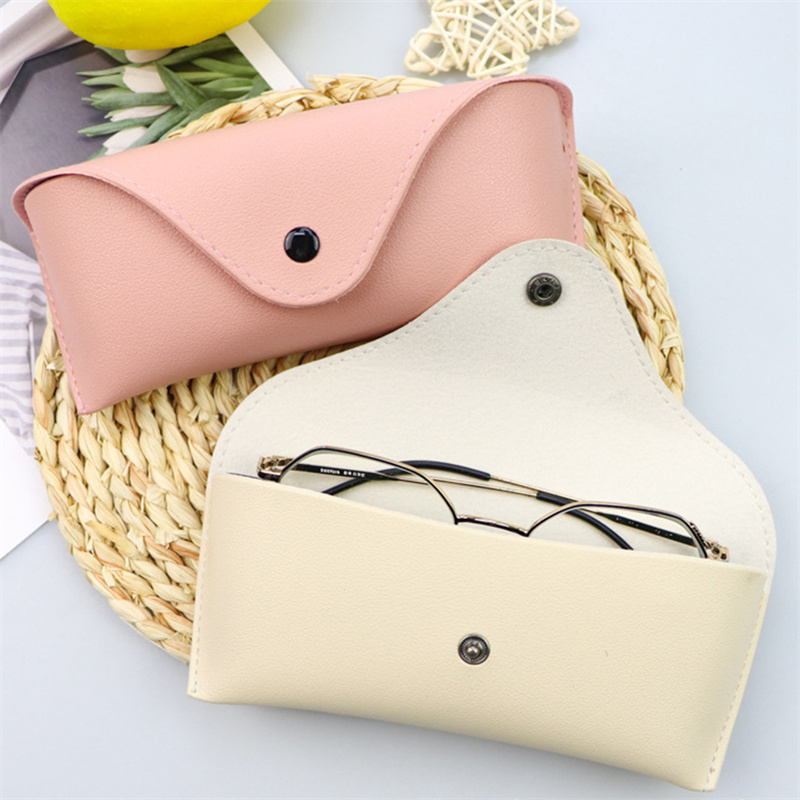 Hi Tech Accessories - Zomerbrillendoos Effen kleur High-end Pu lederen