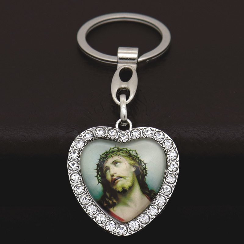Tech Girl Accessories - Hart Jezus Onze Dame Saint Sleutelhanger