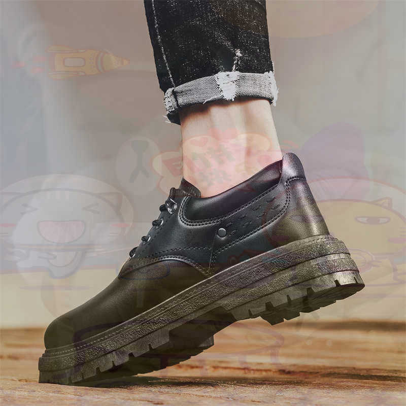 Tech Accessories For College - Donker natuurlijk leer Mode-sneakers Tennis Herensneakers
