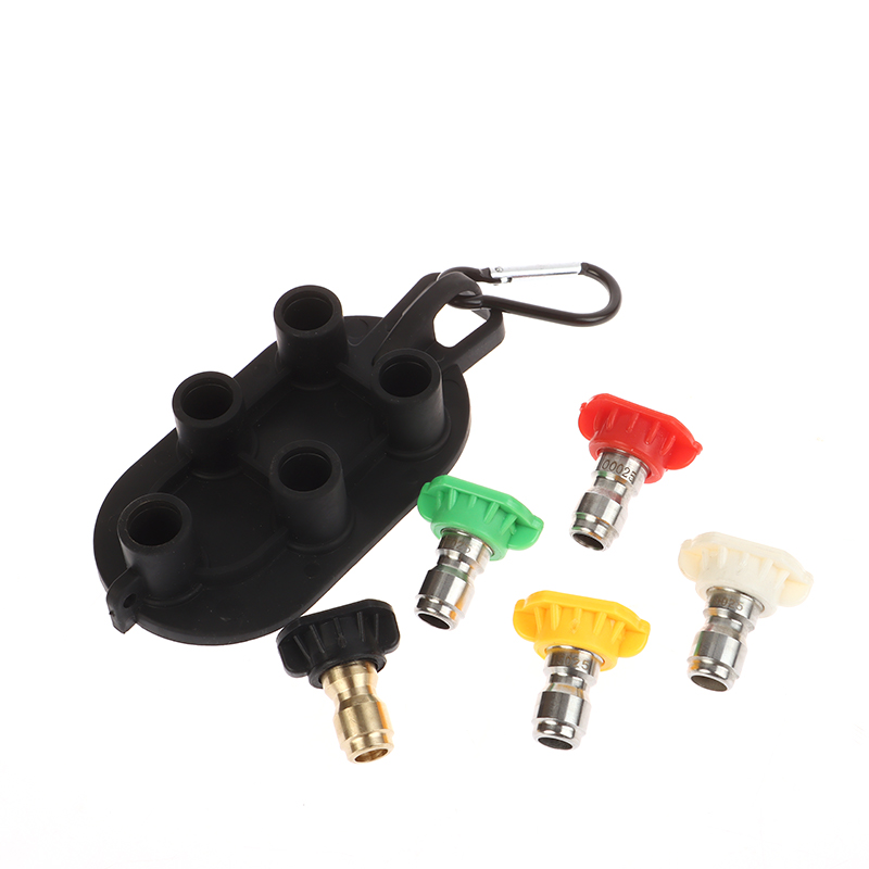 Useful Tech Accessories - Multifunctionele Hogedrukreinigingsset Set Met Mondstukhouder 5/7