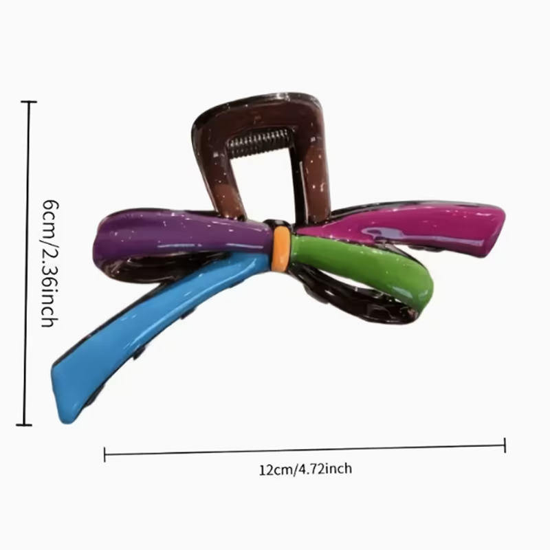 Dopamine-kleurige strikhaarspe - Hi Tech Accessories recensie en prijs