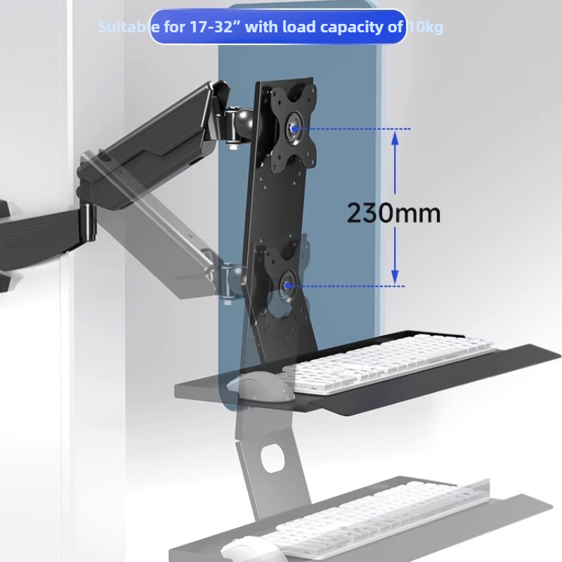 Heavy Duty Monitor Mount Rack  - Monitor Arm Single recensie en prijs
