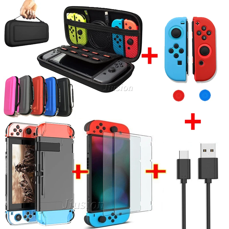 6-in-1 kittassen voor Nintendo - Tech Accessories Hard Case recensie en prijs